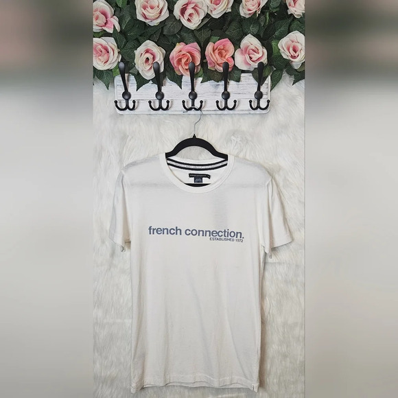 French Connection Men's Classic Logo T-Shirt - Picture 1 of 6